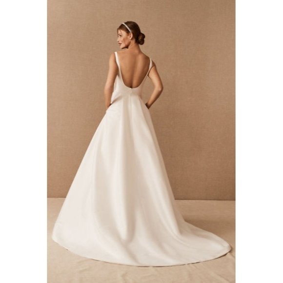 Jenny Yoo Lawrence Wedding Gown Size 10 - Picture 4 of 12